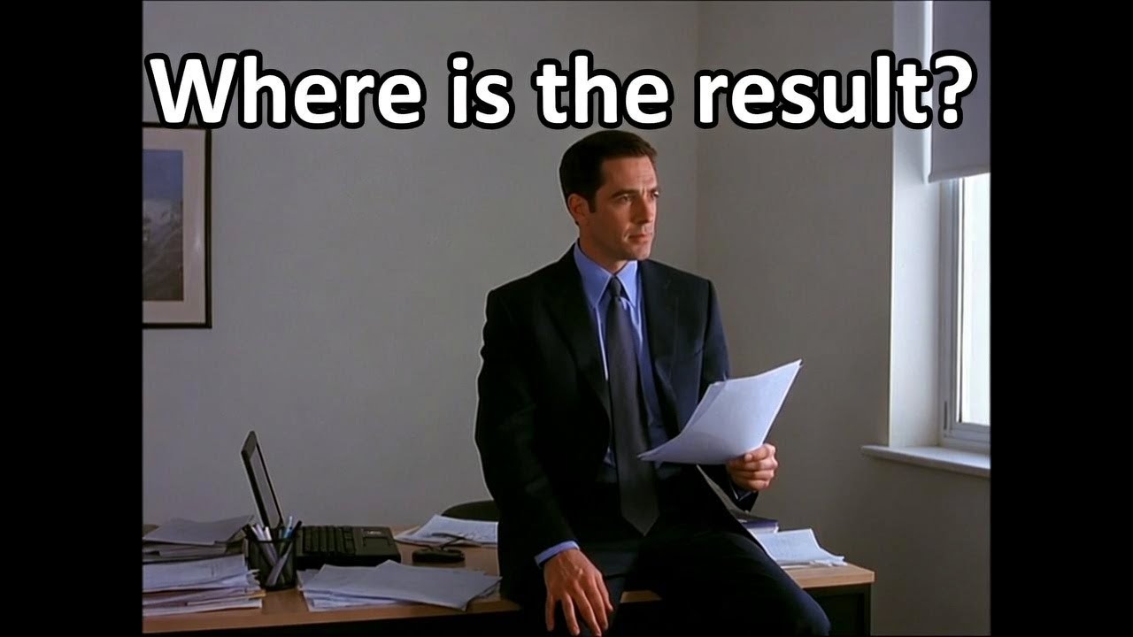 Responsibilities Without Results