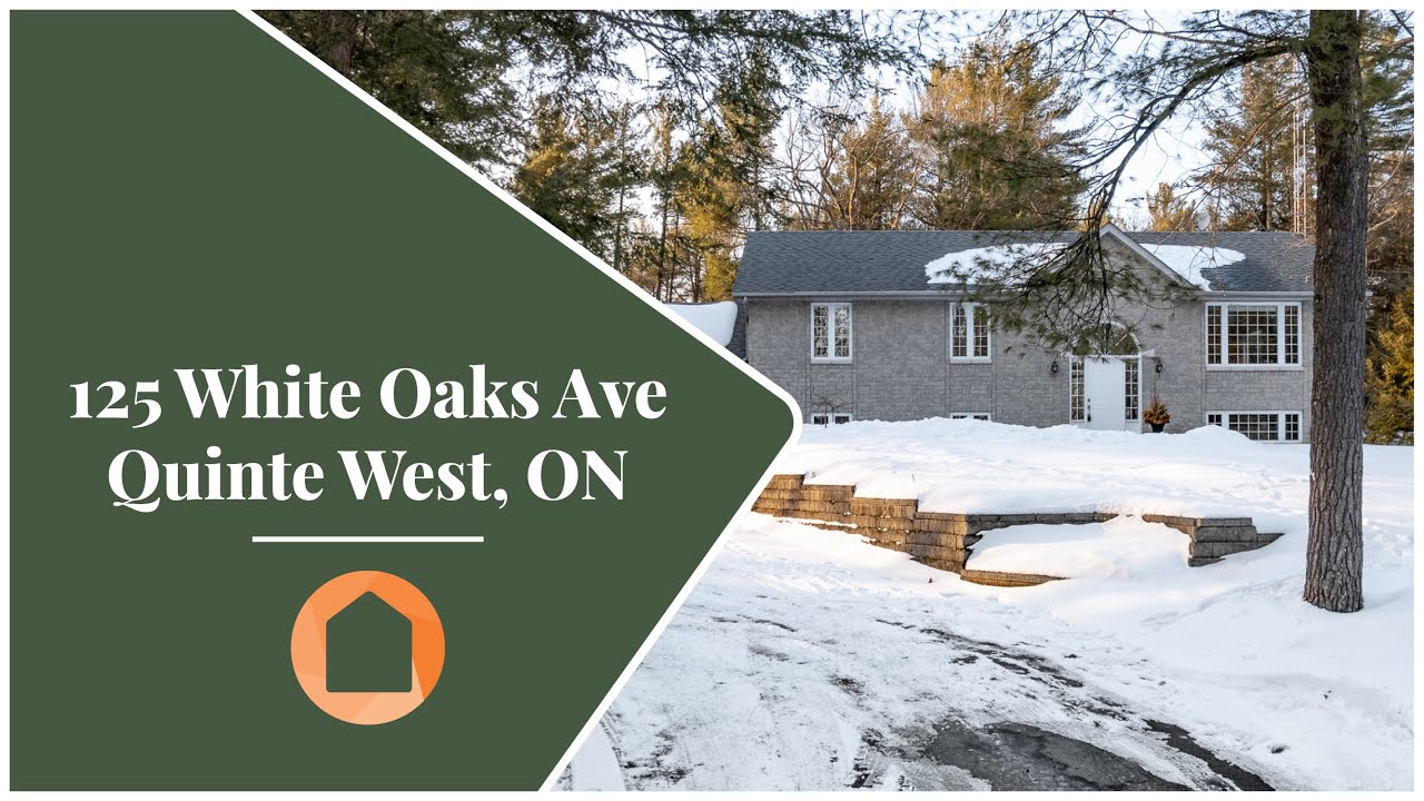 125 White Oaks Ave Quinte West, ON