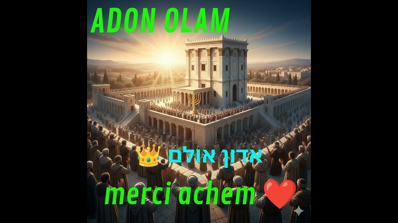 Adone olam ❤️ merci achem 🙏🏼❤️
