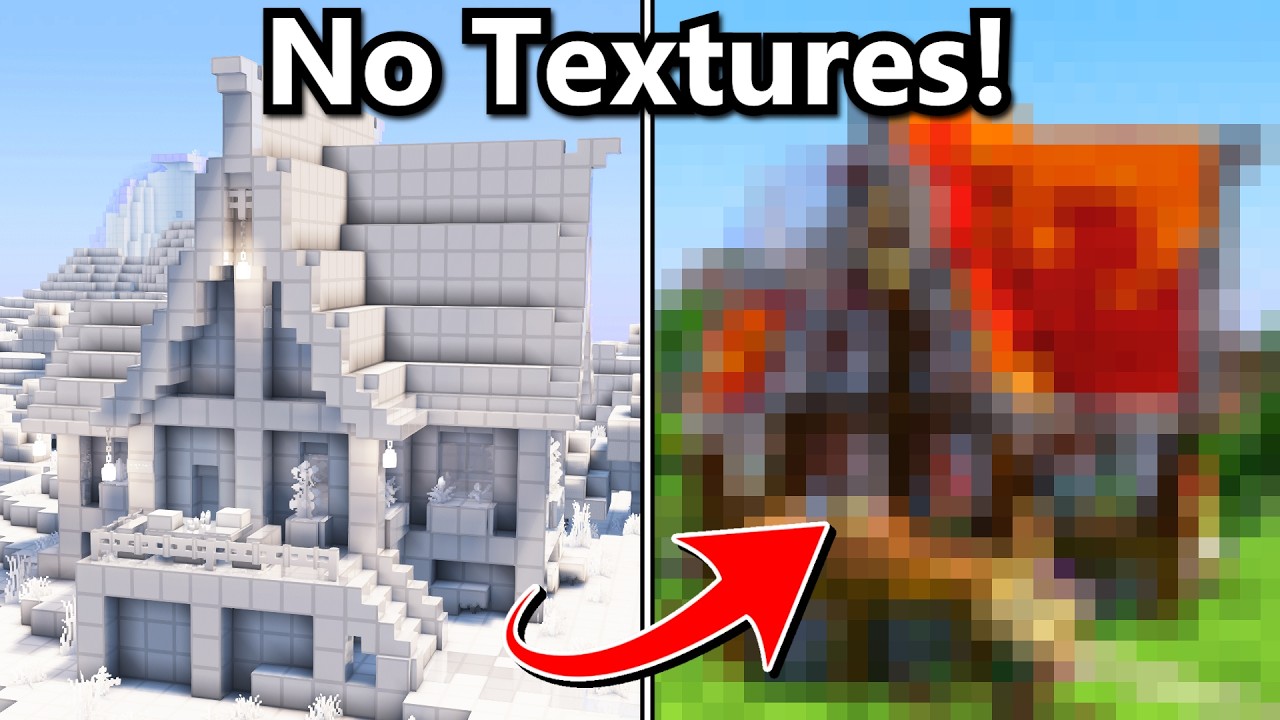 Building A House But I Can't See What Blocks I'm Using