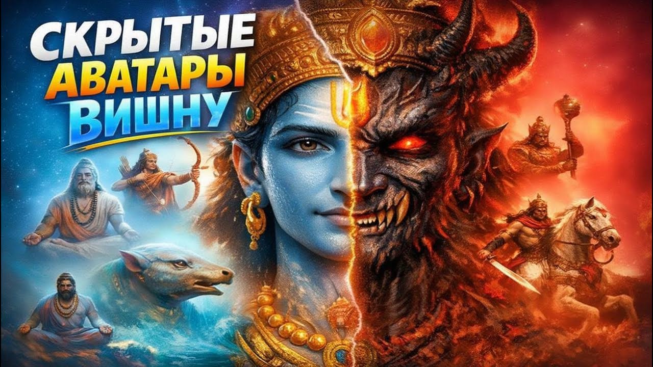 СКРЫТЫЕ АВАТАРЫ ВИШНУ: Древние Тайны Индии за Час