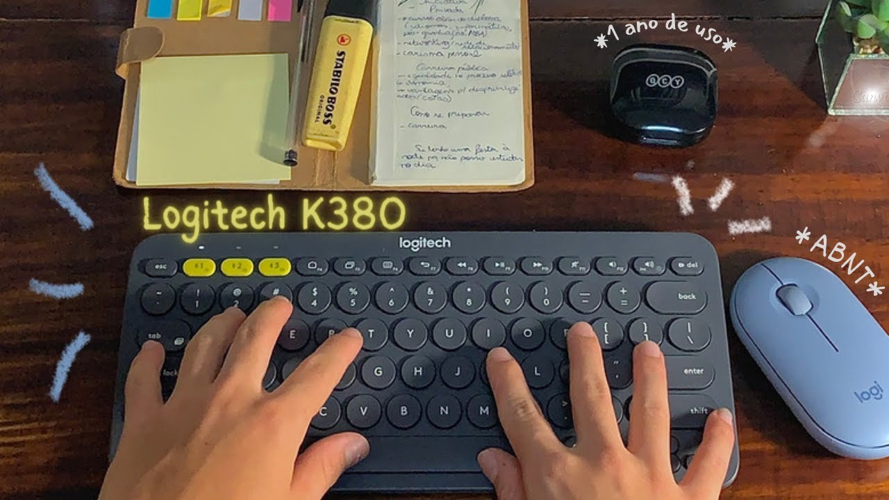 Logitech K380 | como conectar? cadê o Ç?