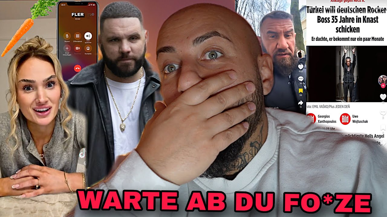 DAS TELEFONAT ZWISCHEN LUNA & FLER ESKALIERT 😱 35 JAHRE ? FÜR ROCKER BOSS ‼️