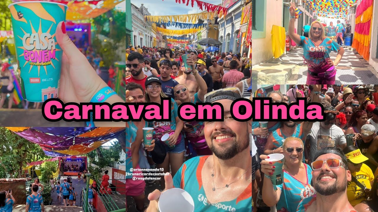 Carnaval em Olinda Pernambuco/Rosy Alencar 💞#vlogcomigo #carnaval 