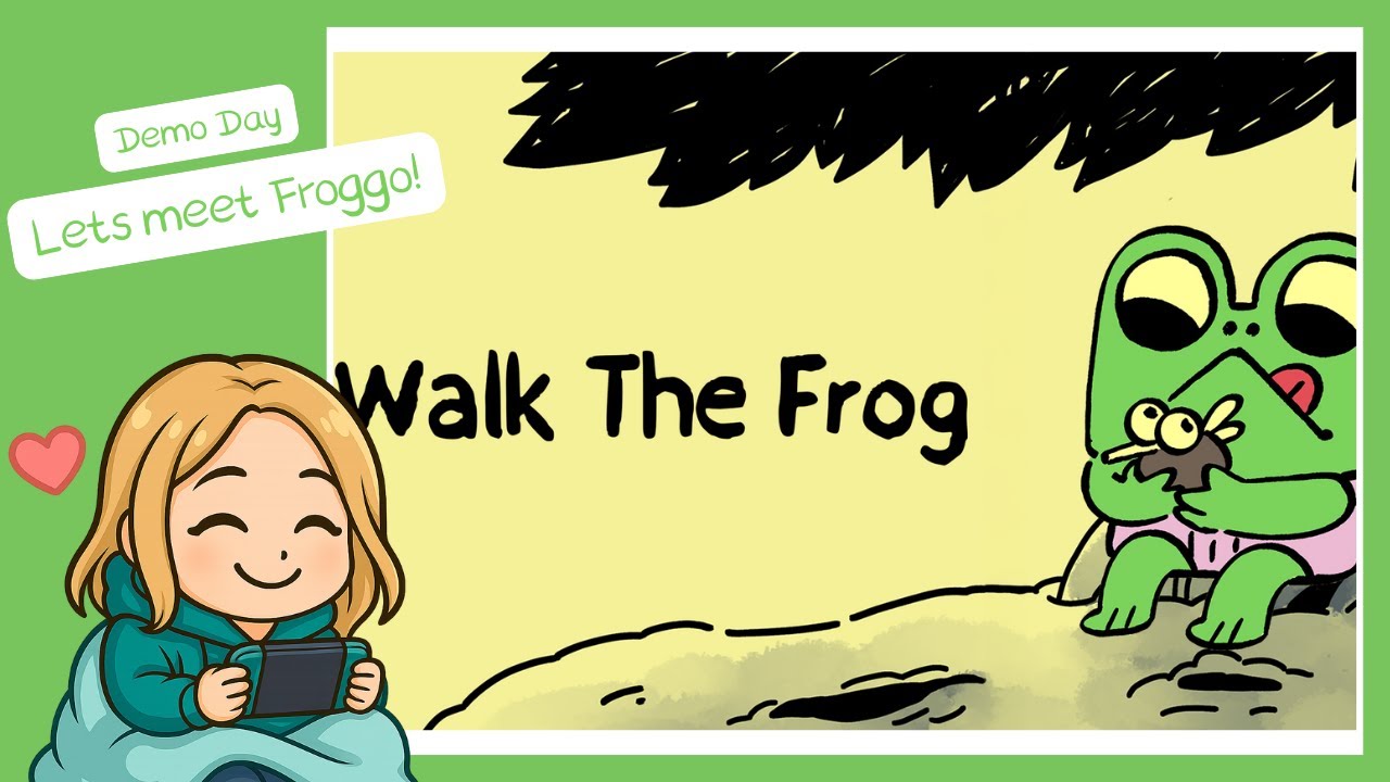 🐸 Walk The Frog Demo – Cozy Point & Click trifft Post-its! | Demo Day #1