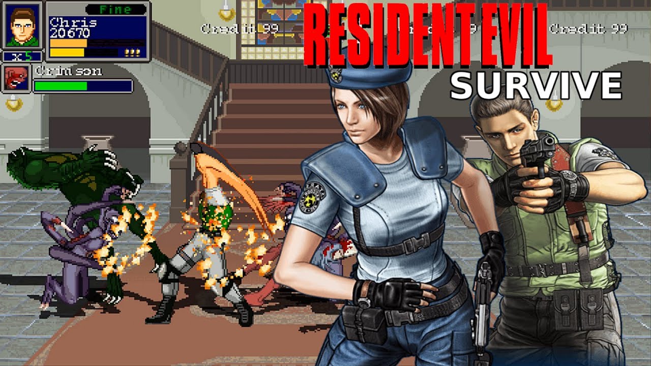 Resident Evil: Survive [OpenBor] - Demo