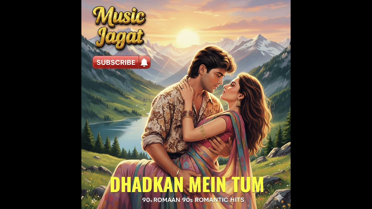 Dhadkan Mein Tum - Title Song | 90s Bollywood Style Romantic Hits | @MusicJagat