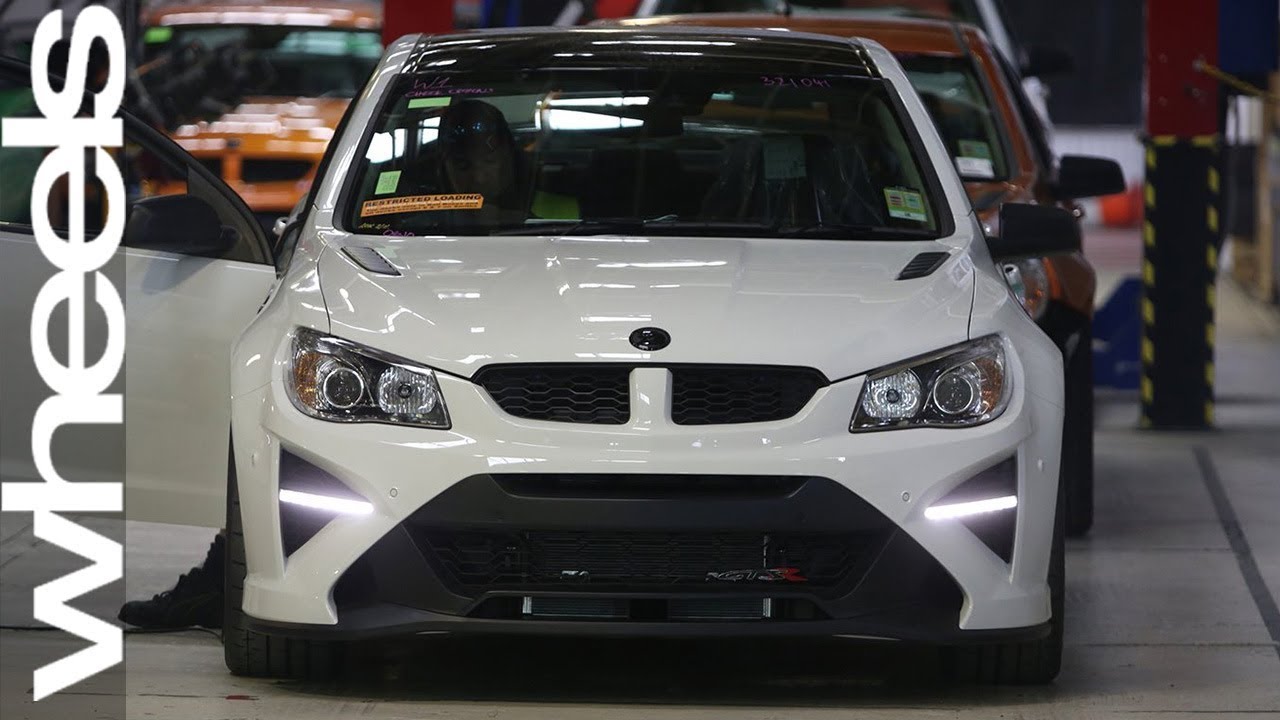 We follow a HSV GTSR W1 down the production line | Wheels Australia