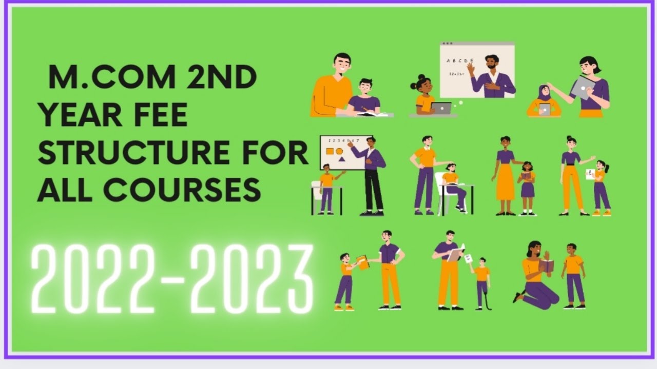 M.COM 2ND YEAR FEE STRUCTURE FOR ALL COURSES|BNU|Nithin Creation