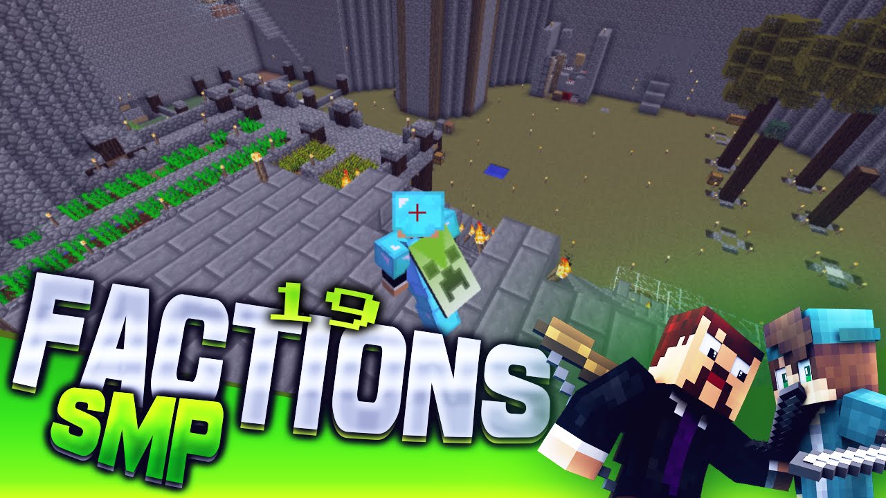 Minecraft Factions SMP #19 - Inside Ravens Base! (Private Factions Server)