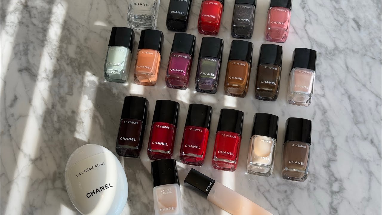 My CHANEL Nail Polish Collection 2025 💅 CHANEL Le Vernis 16 shades