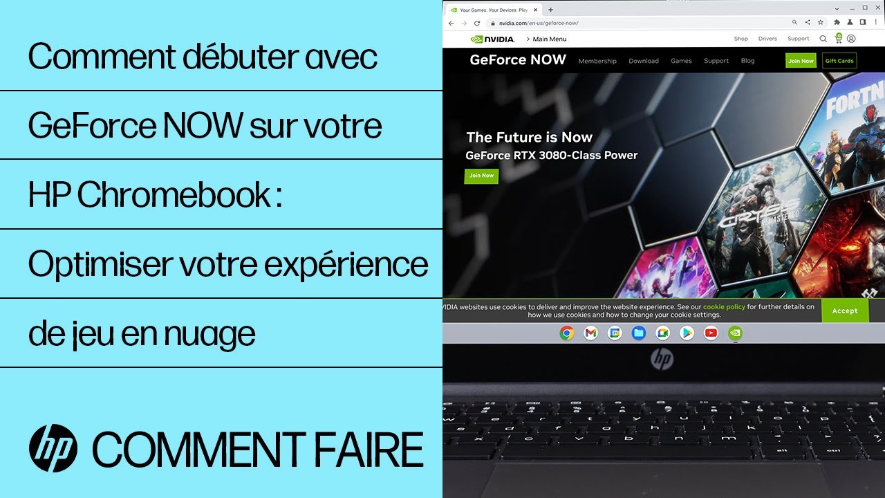 Comment utiliser GeForce Now sur votre Chromebook HP | HP Support