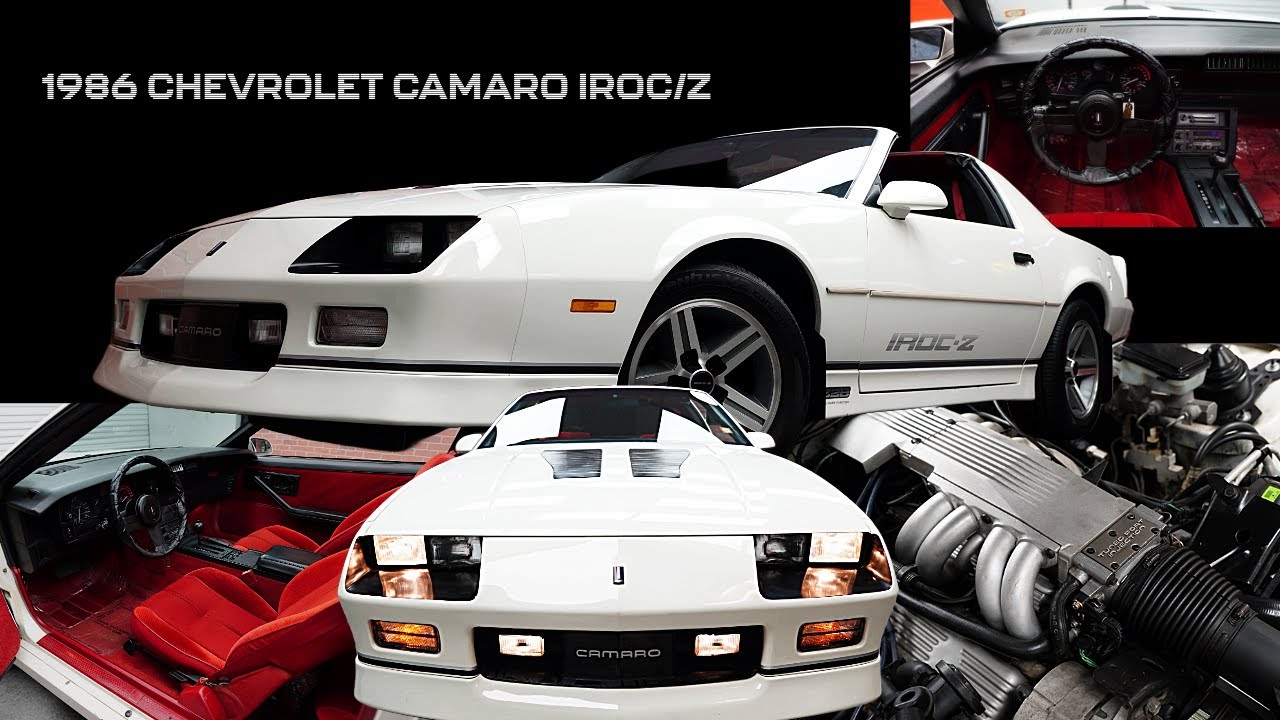 Тест-драйв ПРОДАН за 24 995 долларов США Chevrolet Camaro IROC/Z 1986 года выпуска CCA0487 Classi...