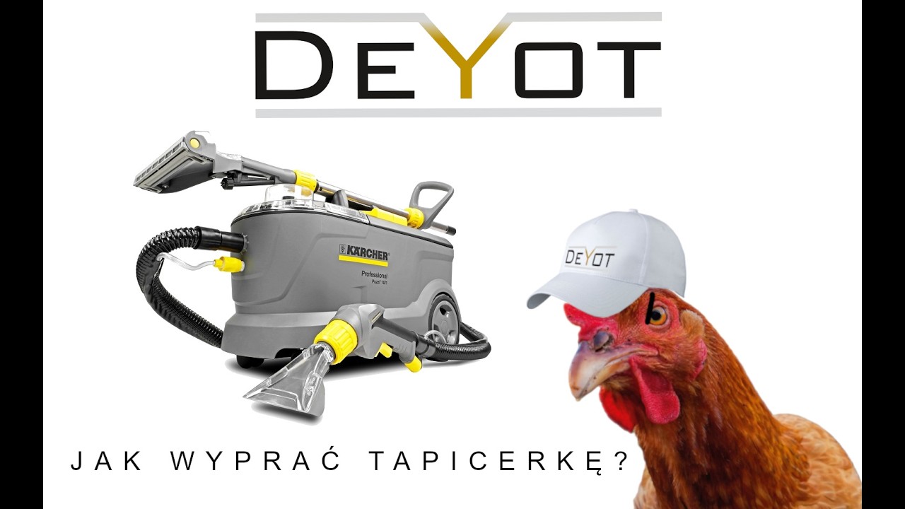 Jak wyprać dywan / tapicerkę? Instrukcja obsługi - Karcher Puzzi 10/1