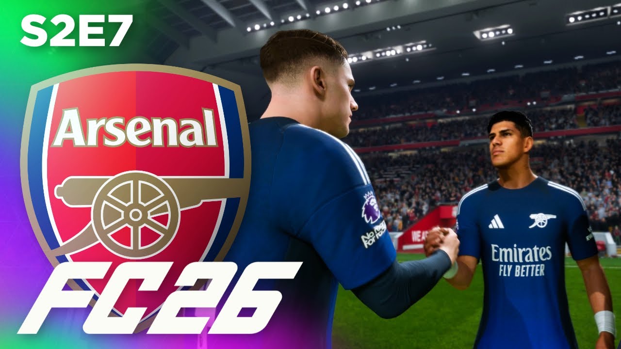 ВЕЛИКОЛЕПНАЯ игра на &laquo;Энфилде&raquo;! | FC 26 Arsenal, режим карьеры, сезон 2, серия 7