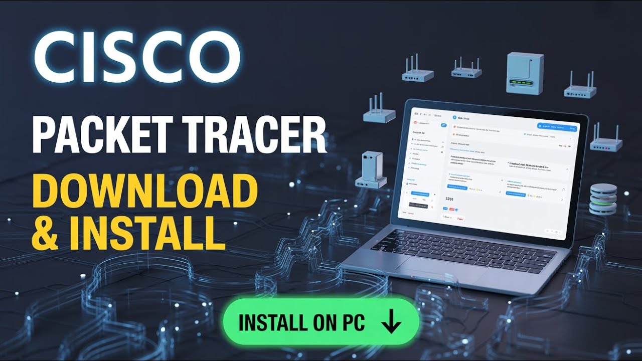 How to Download & Install Cisco Packet Tracer on PC Complete Guide 2025-2026 | Full Setup Tutorial