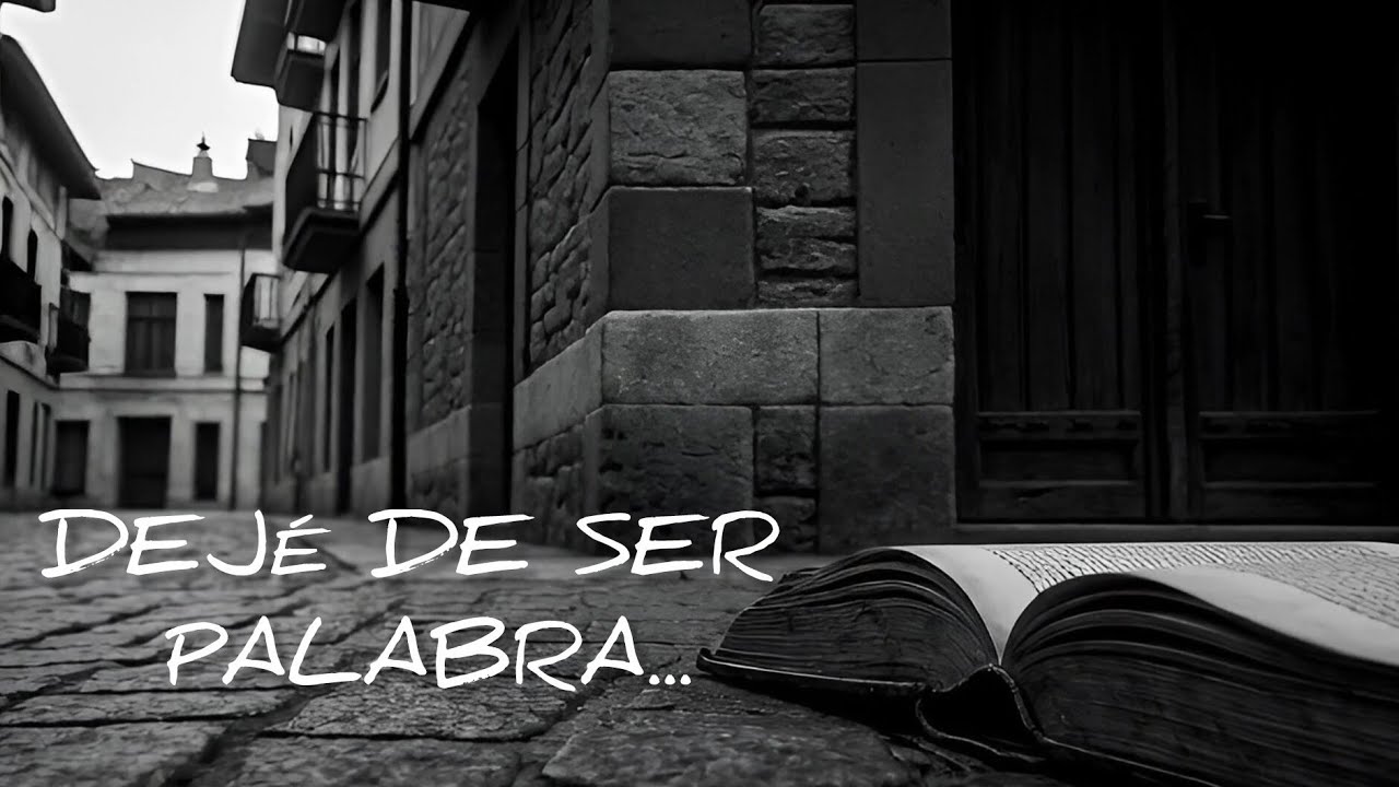 DEJÉ DE SER PALABRA PARA CONVERTIRME EN SILENCIO...
