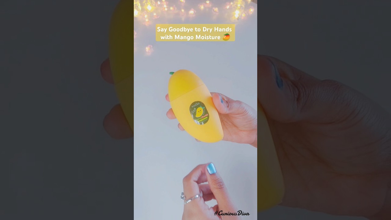 Mango Hand Cream: Your Skincare must have 💛 