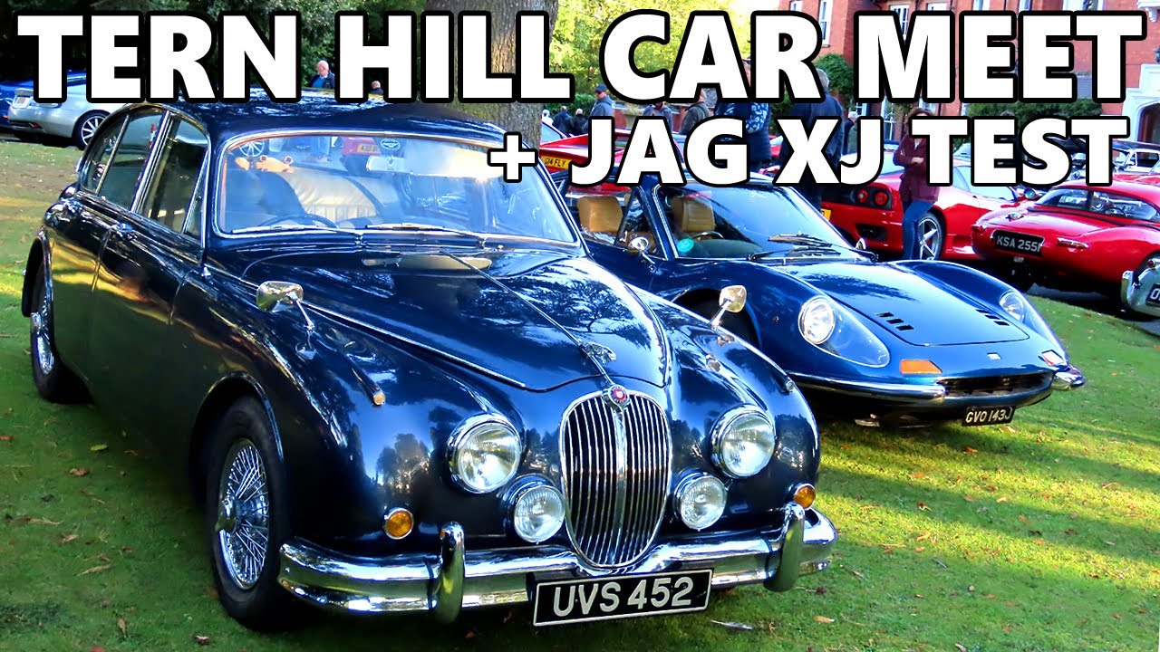 The TERN HILL CAR MEET | Classic cars in the evening sunshine + Jaguar XJ test!