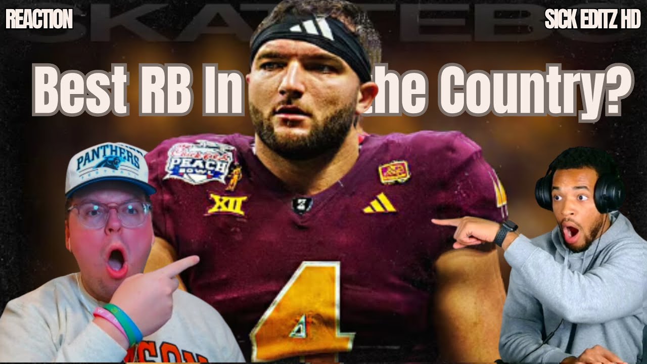 Cam Skattebo 🔥 Highlights Reaction! | NFL Draft