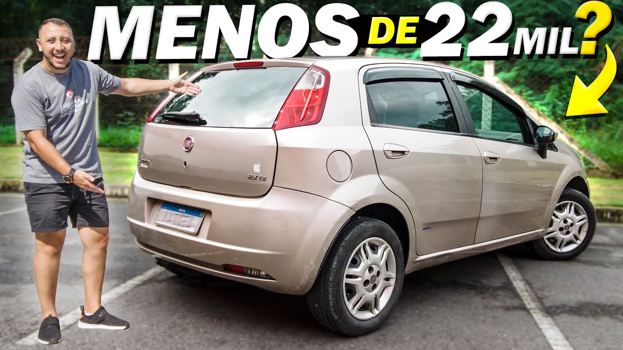 UM POPULAR BARATÍSSIMO de MANTER abaixo dos 24 MIL? FIAT PUNTO Elx