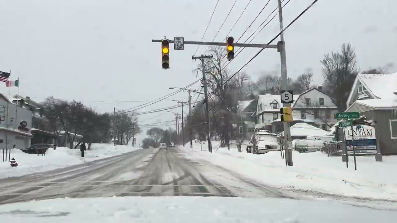 Mùa đông Syracuse Newyork