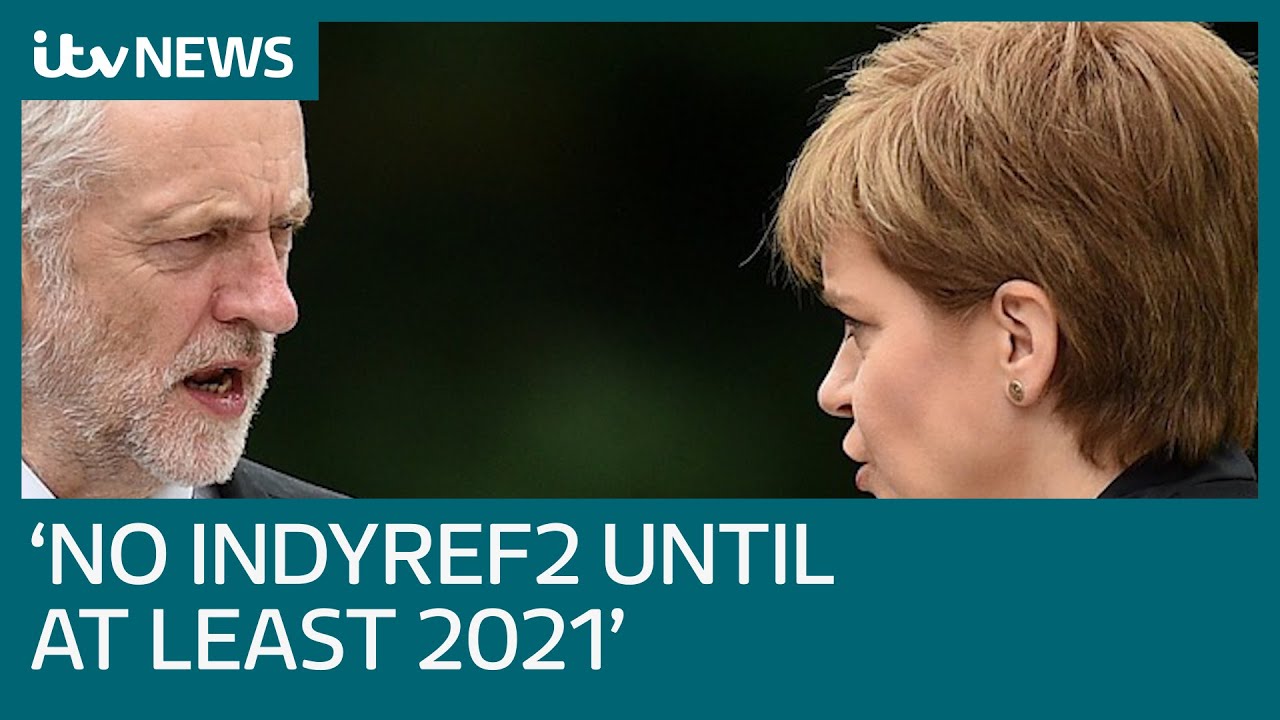 Corbyn rules out second Scottish independence referendum until at least 2021 | ITV News