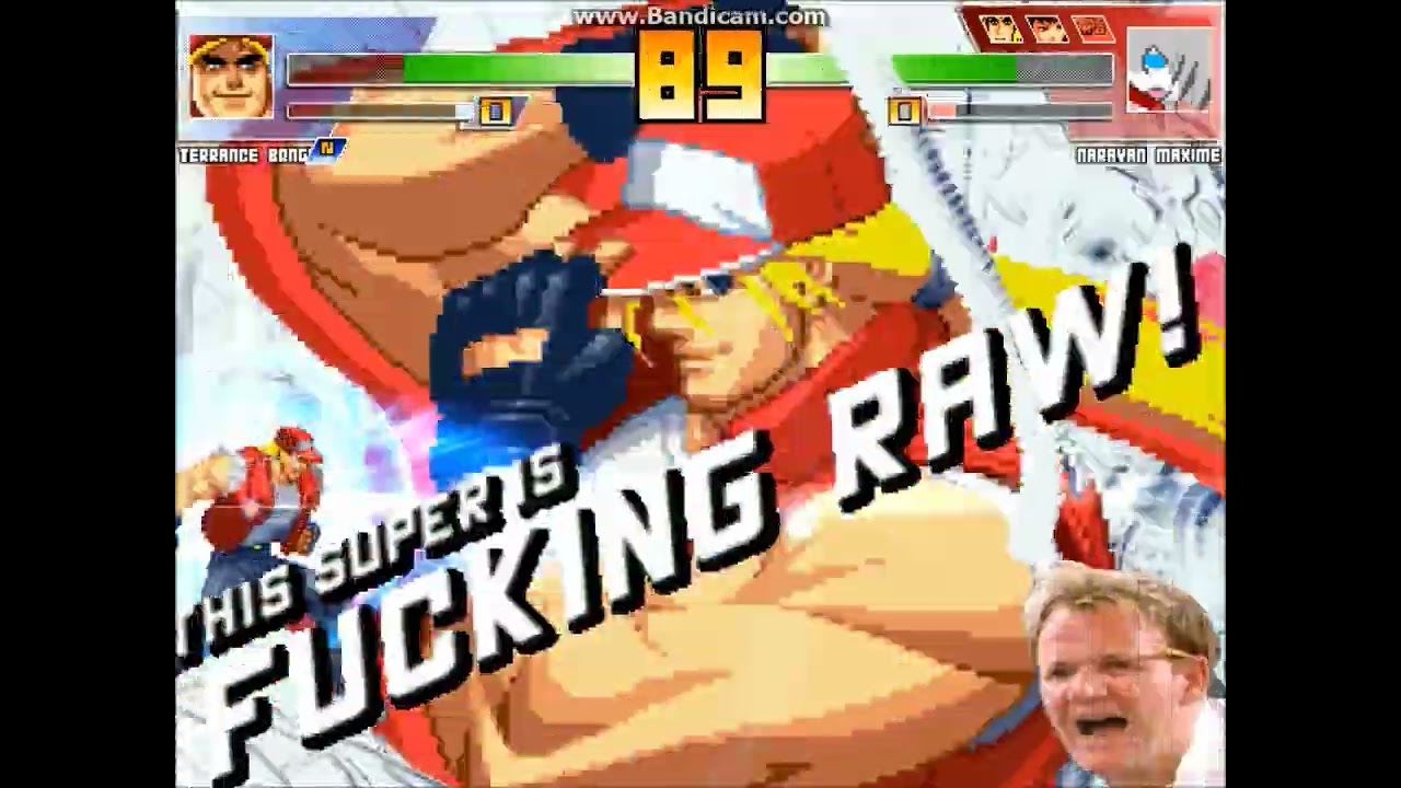 MUGEN battle #4264: Terrance Bongo vs Random X4
