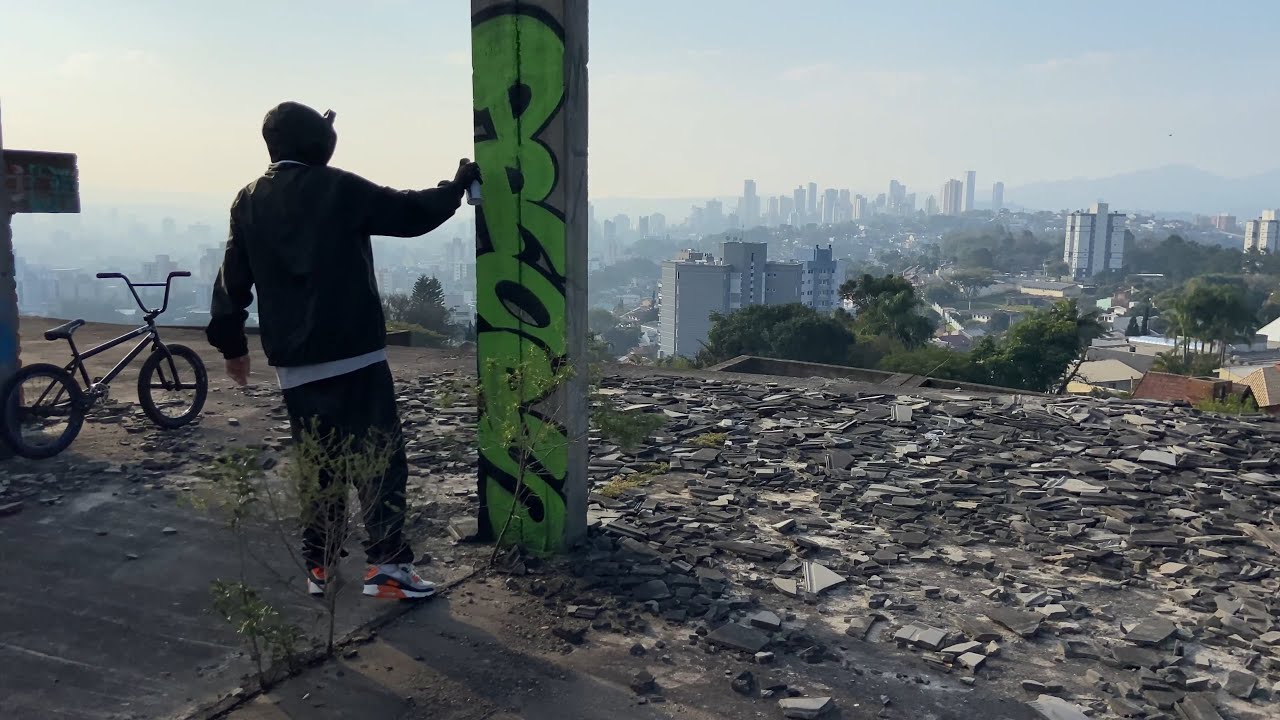 EXPLORANDO MELHOR PARTE DA CIDADE / DROPSONER GRAFFITI 4k