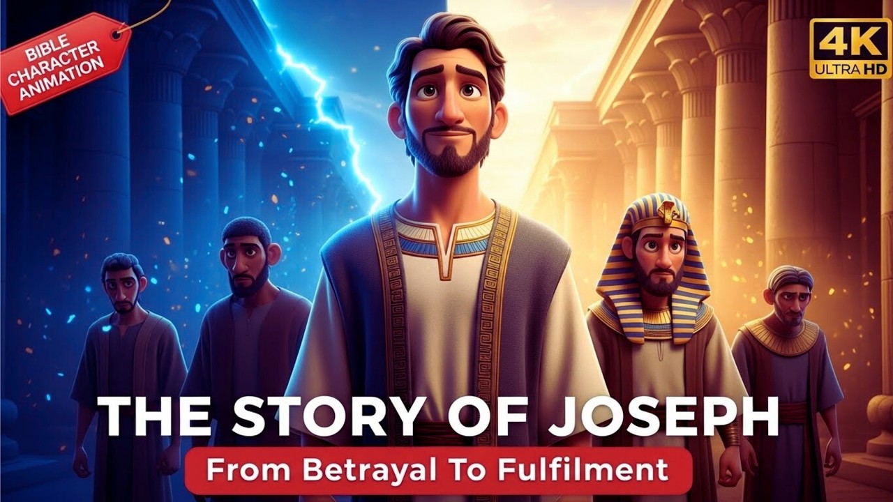 THE STORY OF JOSEPH | From Betrayal To Fulfilment | Full Life Story #josephstory #josephinegypt