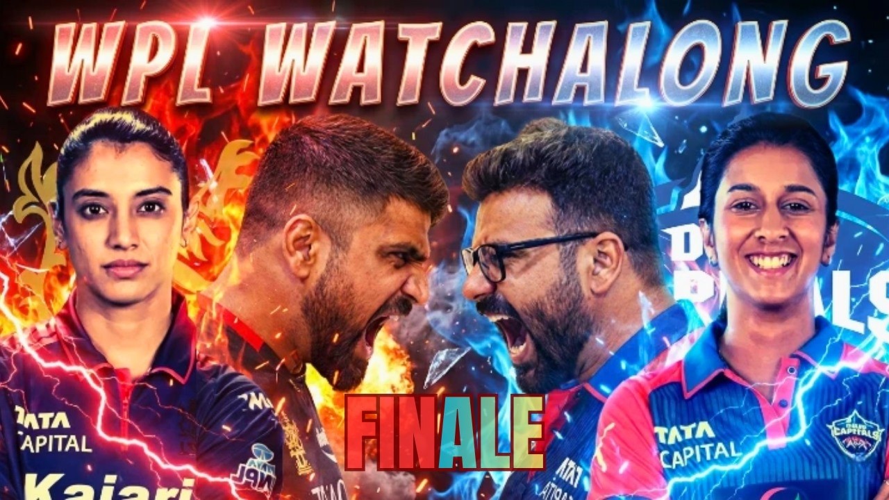 🚨FINAL🚨Tata WPL 2026 LIVE Watchalong | Match 22- RCB vs DC | Smriti Mandhana vs Jemimah Rodrigues