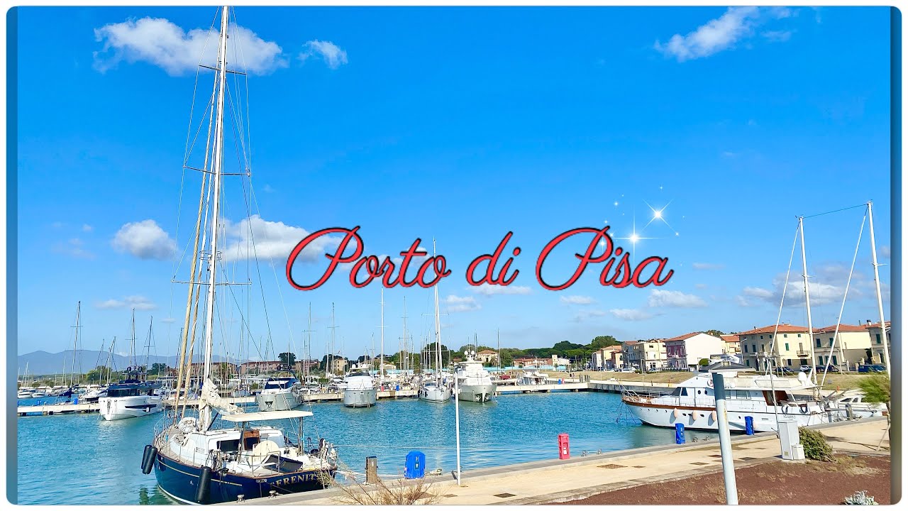 PORTO di PISA | MARINA PORT #pisaport #portodipisa #marinadipisa