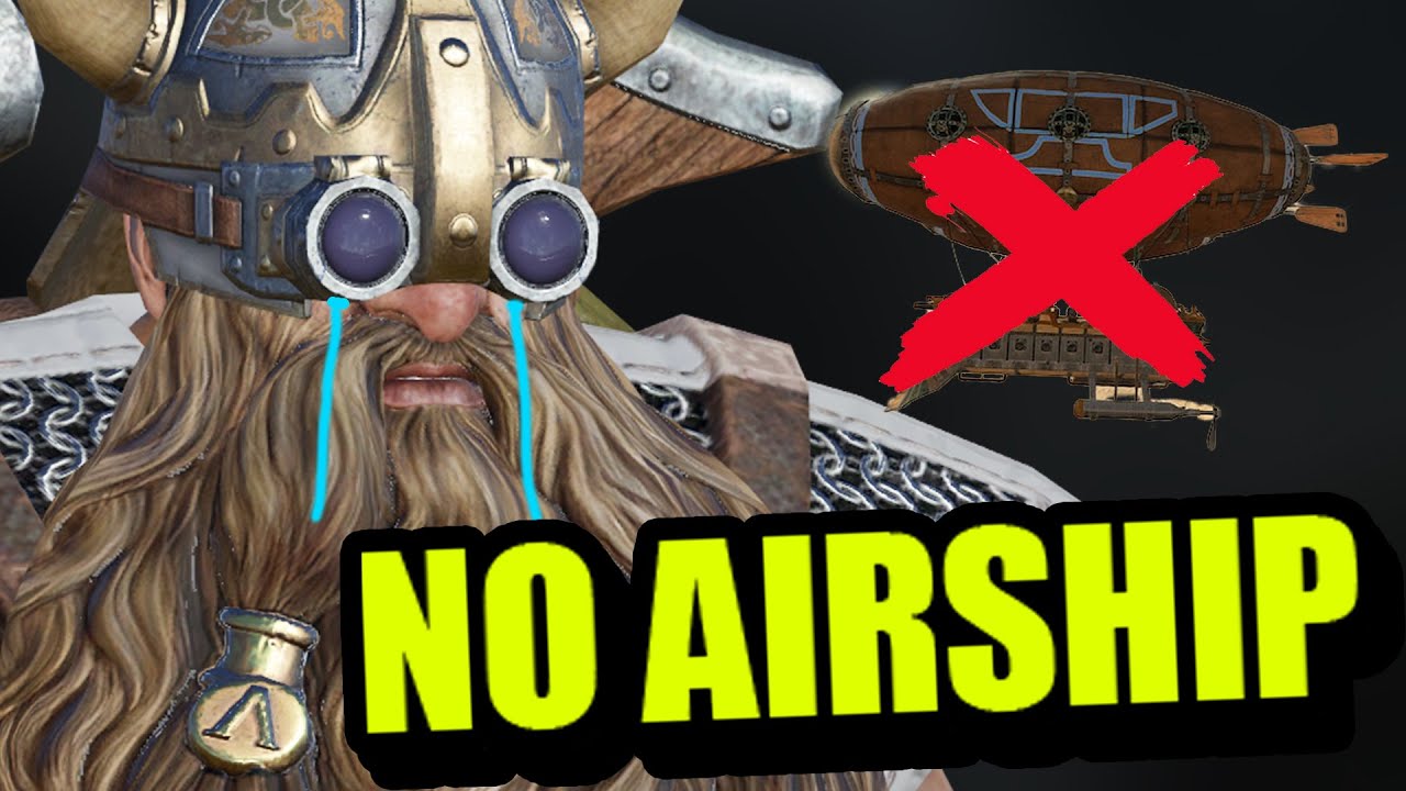 Why Dwarfs won't get Air Warships even in Total war Warhammer 3