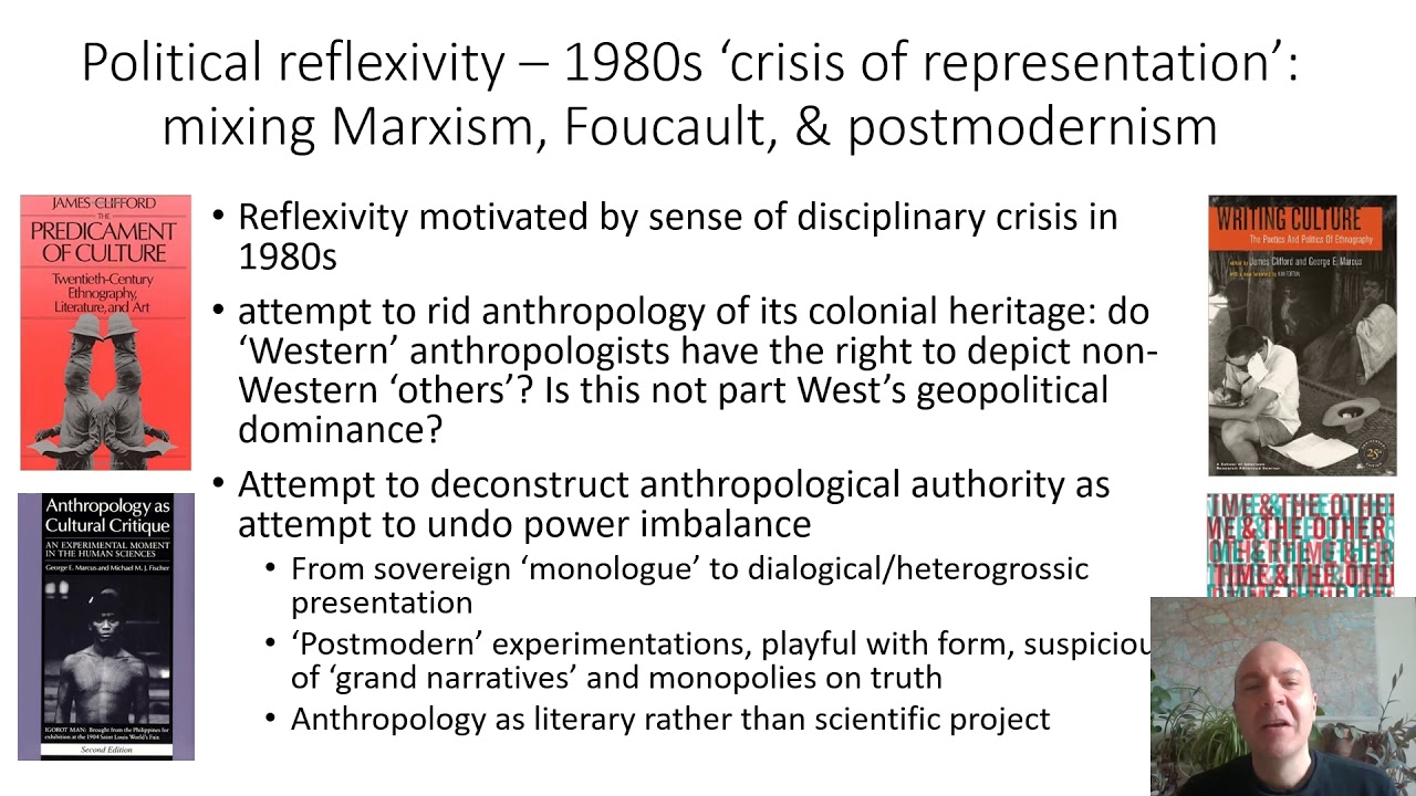 W7C4 - Reflexivity & Feminism - 'the crisis of representation' (UCl Anthropology, Holbraad)