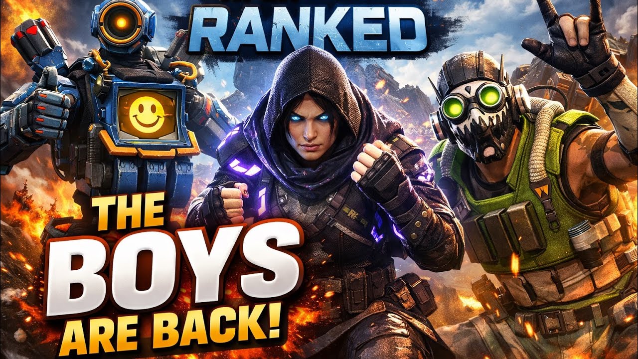 The Boys Are Back!! - Apex Legends Ranked
