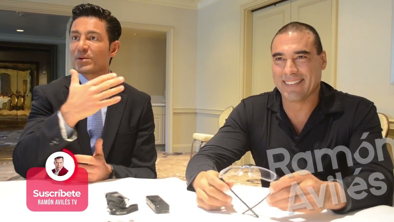 FERNANDO COLUNGA Y EDUARDO YÁÑEZ JUNTOS. En una charla sobre los latinos y su película 