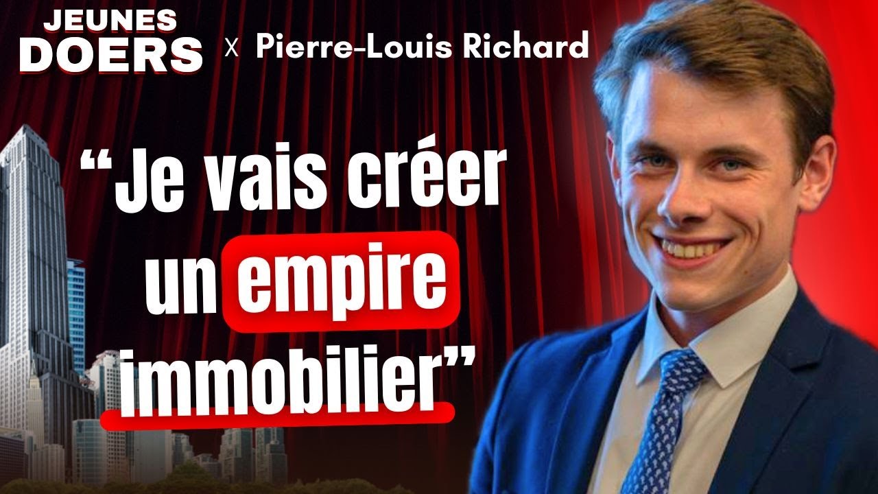 Il cr&eacute;e son fonds d'investissement immo &agrave; 21 ans &ndash; Pierre-Louis Richard #JD24