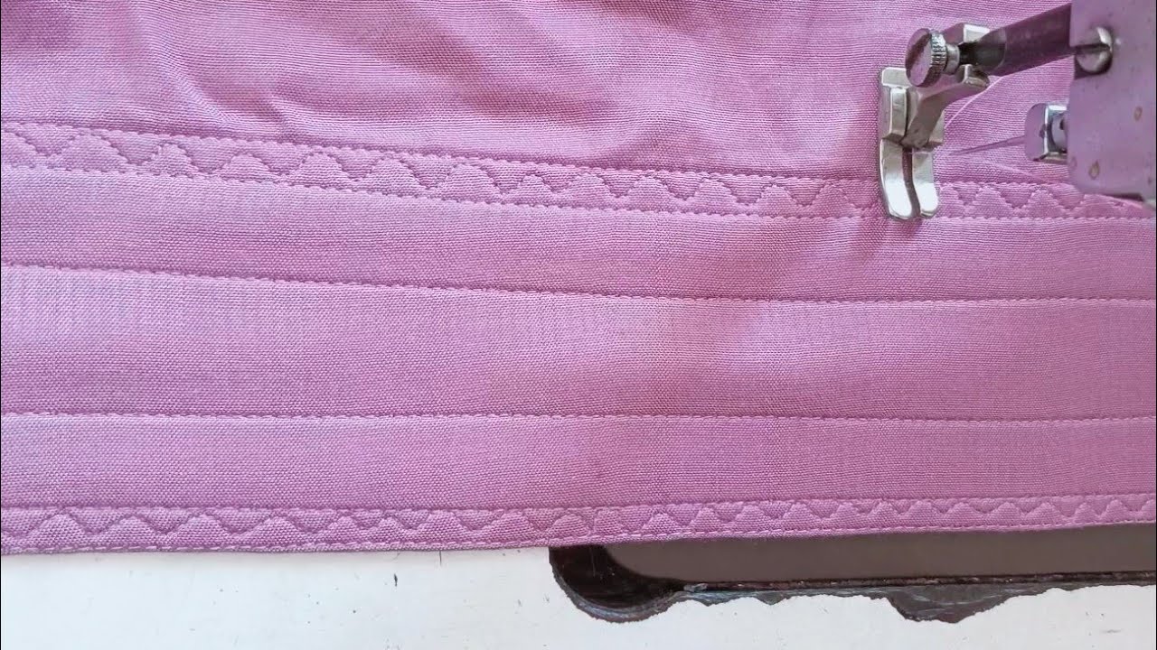 Salwar mohri Poncha design 2024 | poncha banane ka tarika | designerzeenat