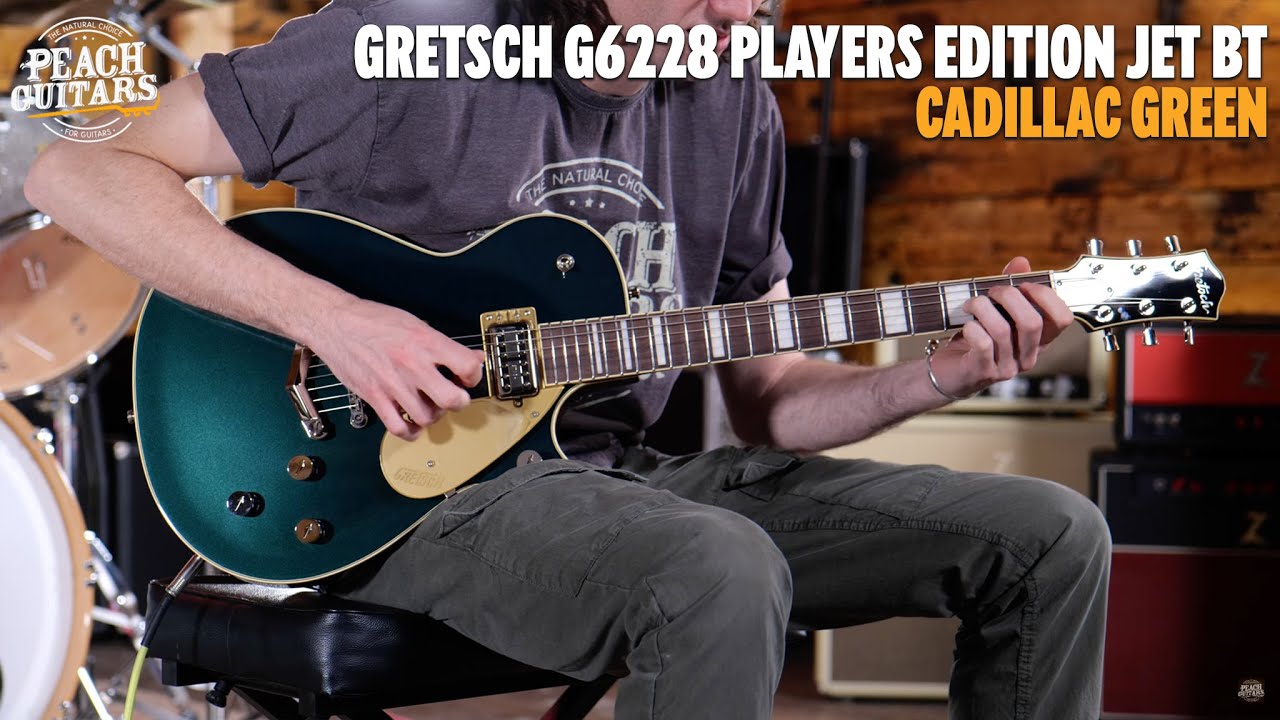 No Talking...Just Tones | Gretsch G6228 Players Edition Jet BT | Cadillac Green