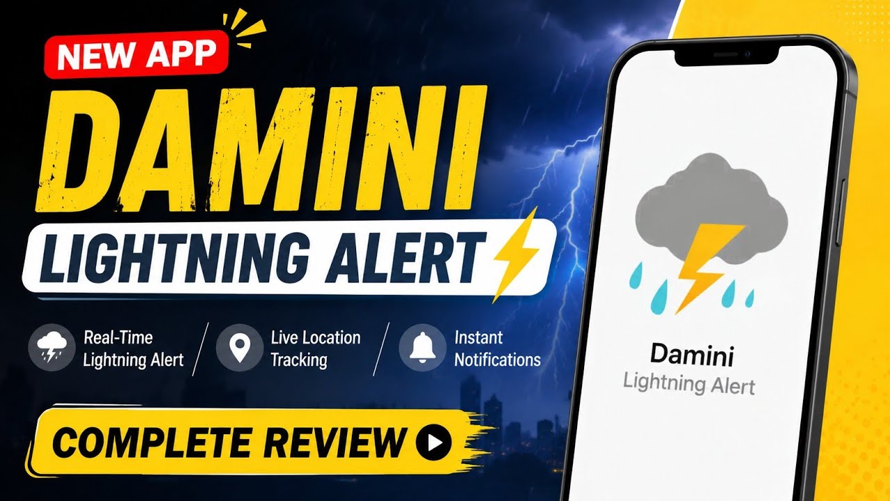 Damini App || How to Use Damini App || Damini Lightning Alert App