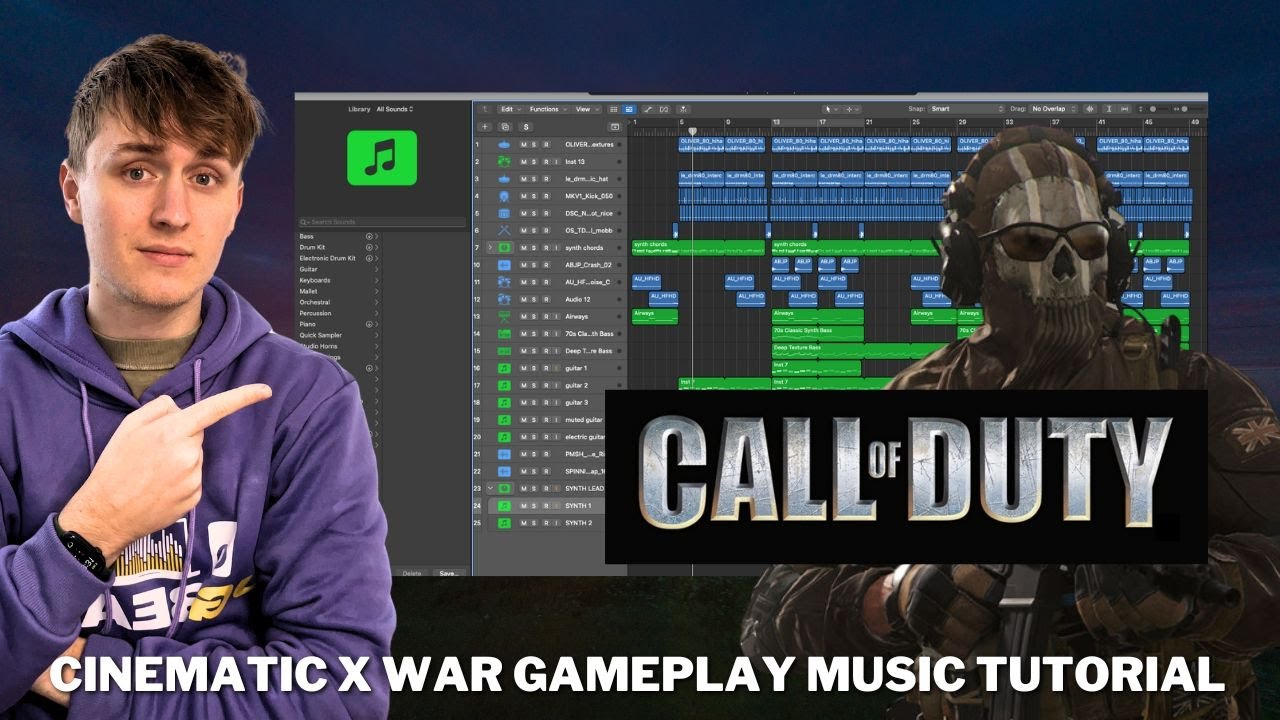 How To Produce Cinematic x Dramatic Gameplay Music | Beat Breakdown (Call Of Duty x Battlefield)