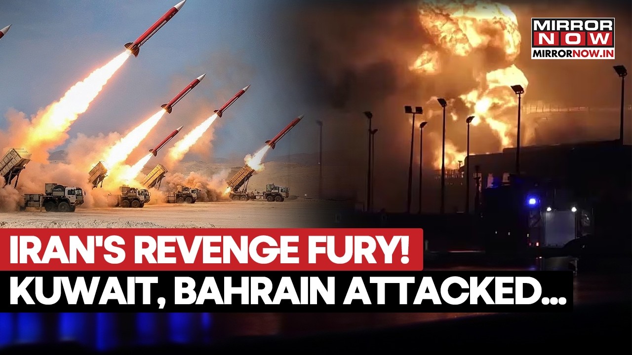Iran's REVENGE FURY SHAKES GULF! Kuwait, Bahrain Report Missile Attacks After US Strikes Hormuz