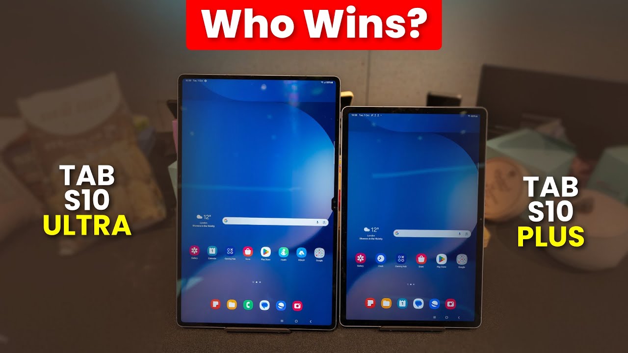 Galaxy Tab S10+ против Galaxy Tab S10 Ultra: что ЛУЧШЕ?