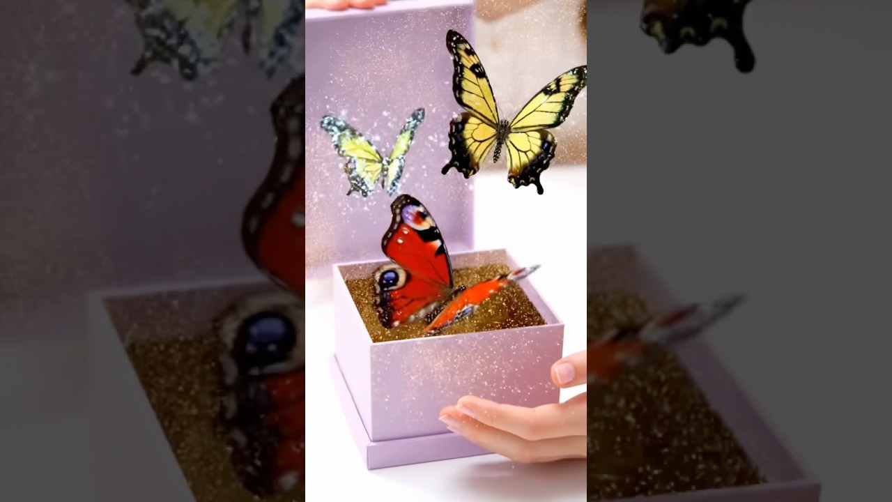 Unboxing butterflies🦋| AI 