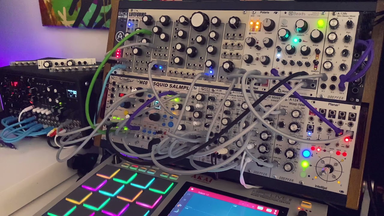 Generative Ambient - Squid Salmple, Lifeforms, Beads, Clouds, Blackhole Dsp2, Polaris, Wasp
