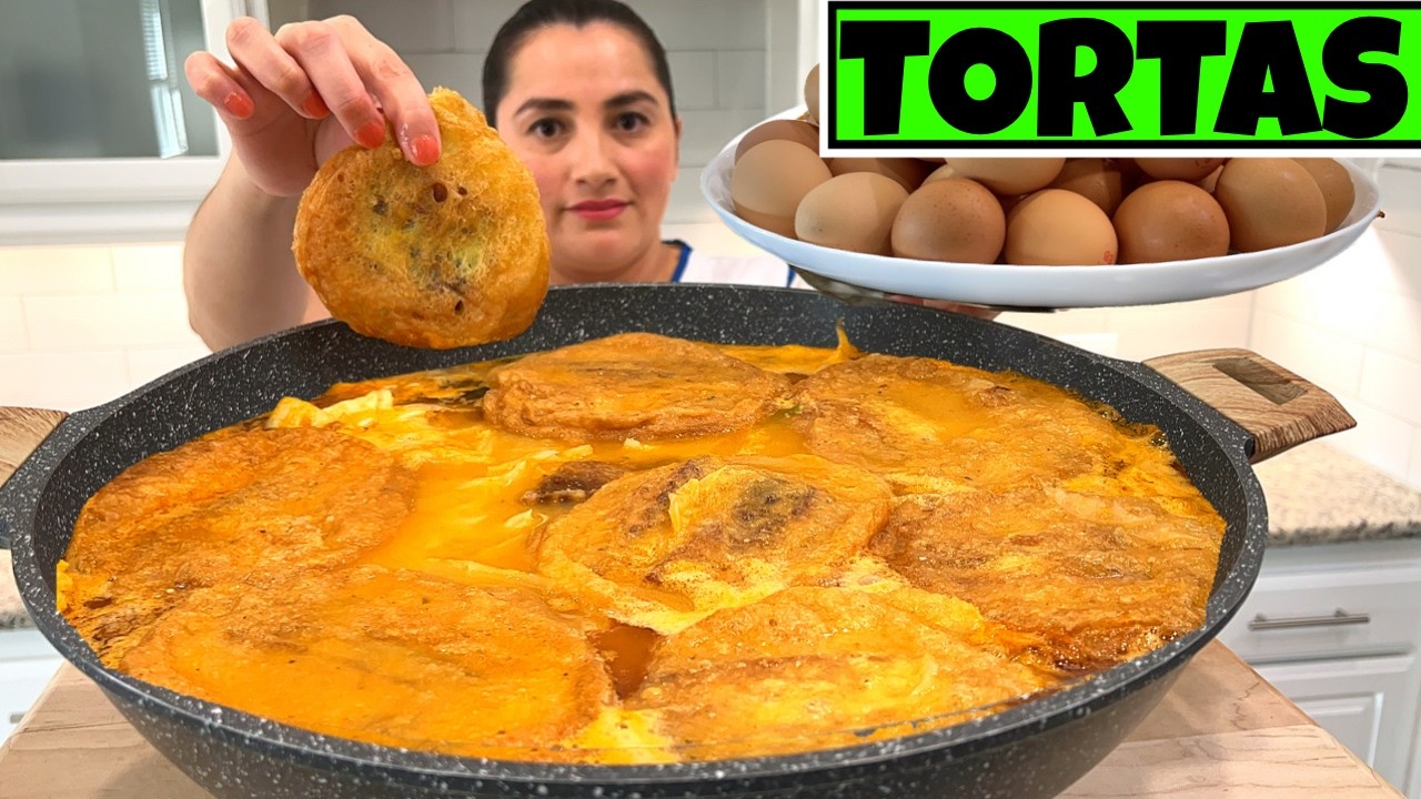 Tortas de pescado salvadoreñas - Envueltas en huevo 🥚
