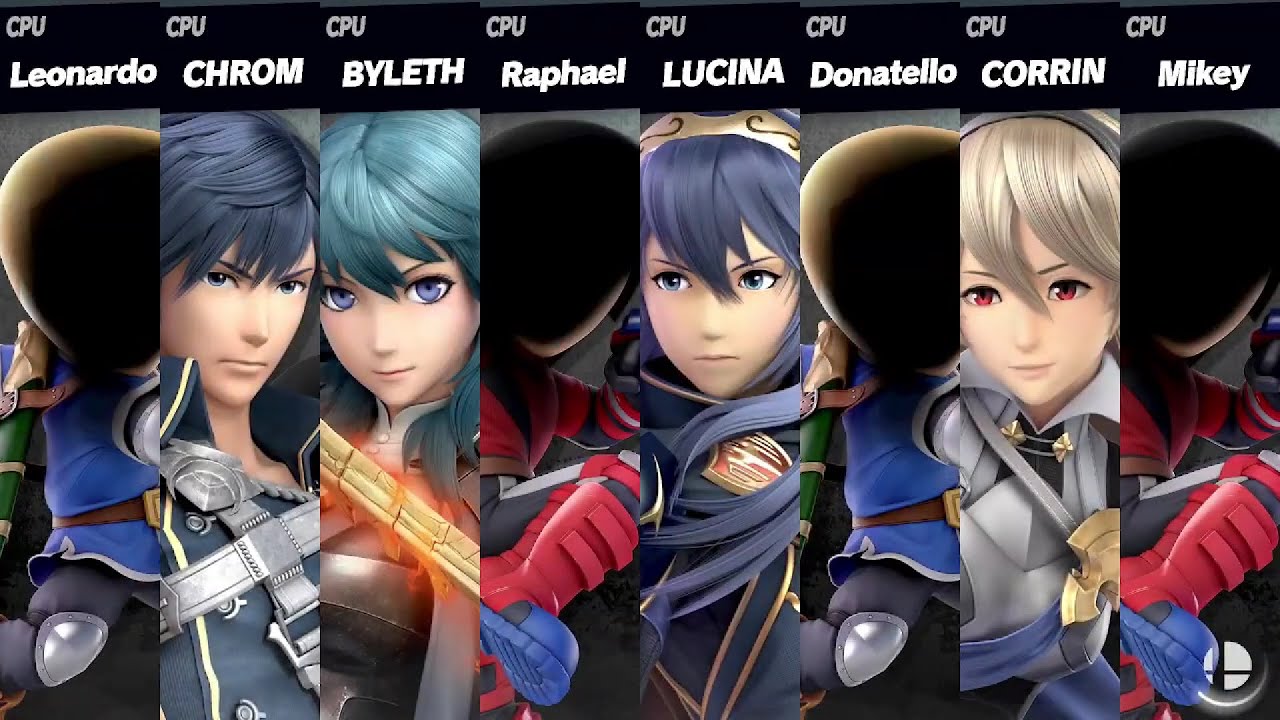 Smash Ultimate EX TMNT VS Fire Emblem (Part 2)