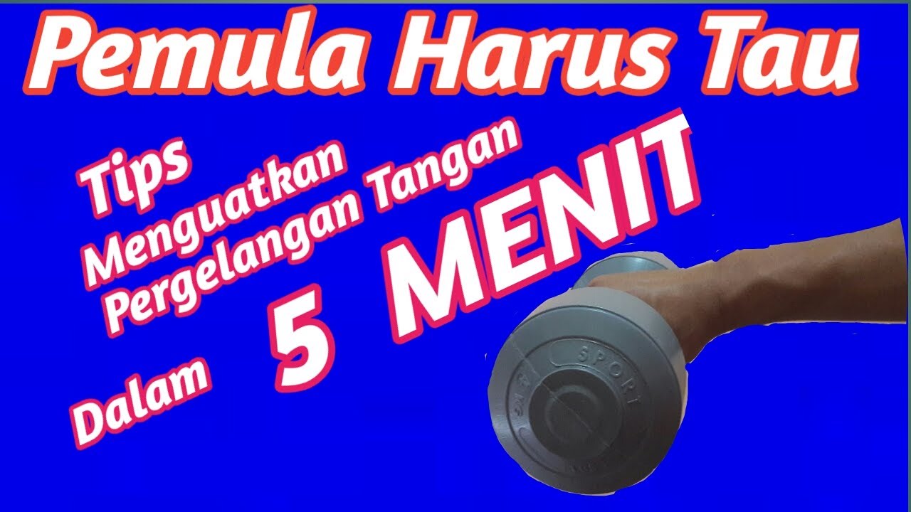 TUTORIAL MELATIH PERGELANGAN TANGAN PEMAIN BADMINTON
