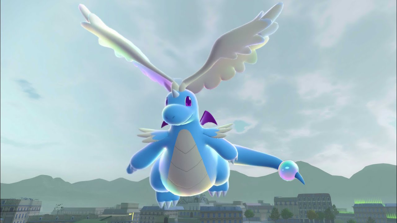 색이 다른 메가망나뇽을 만나다! (Shiny Mega Dragonite in LZA)
