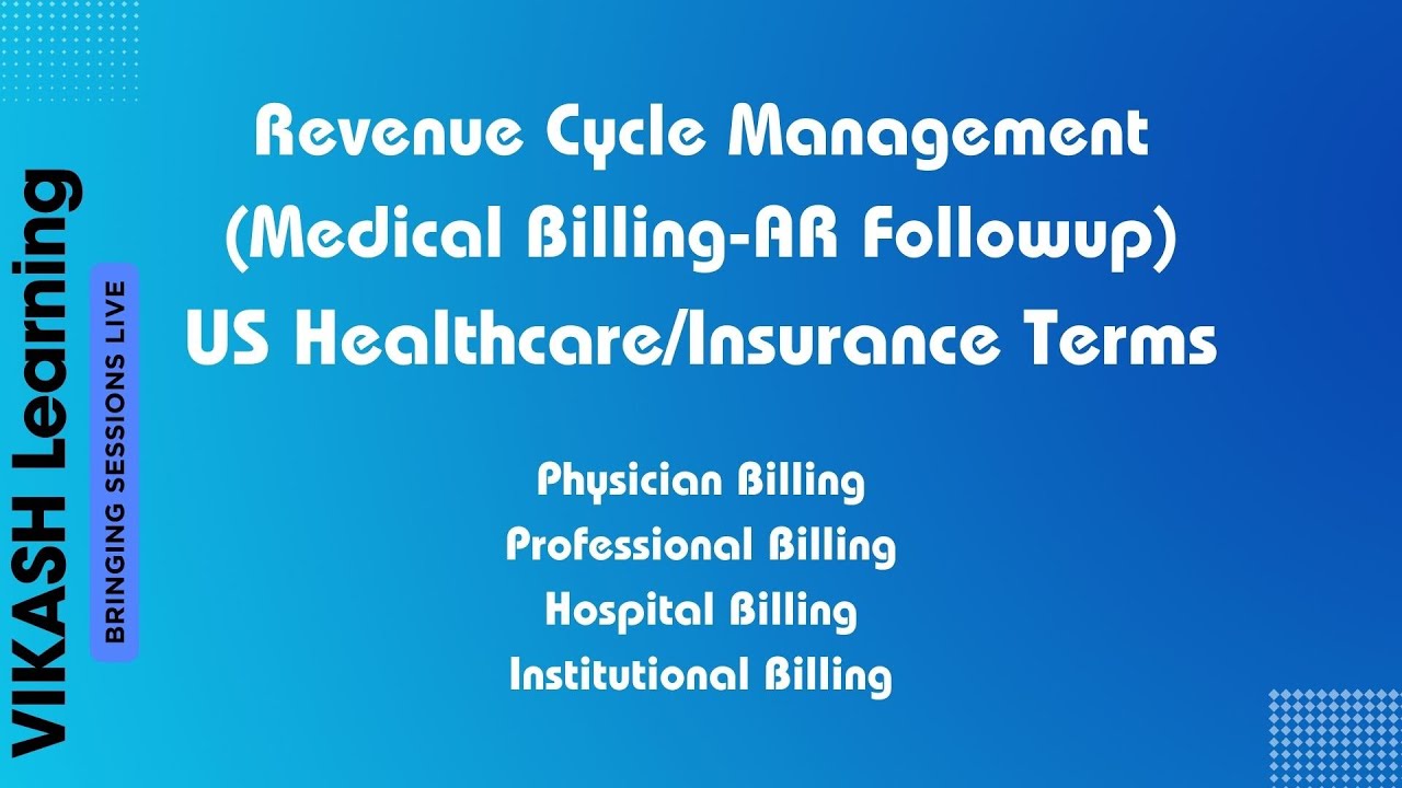 What is Physician Billing, Professional Billing, Hospital Billing, and Institutional Billing?